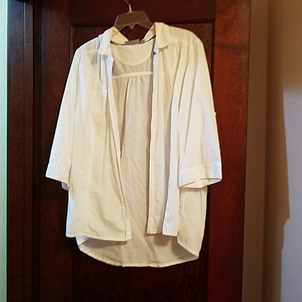White Button Down